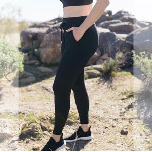 Senita Athletics Sporty Joggers Black Size Large